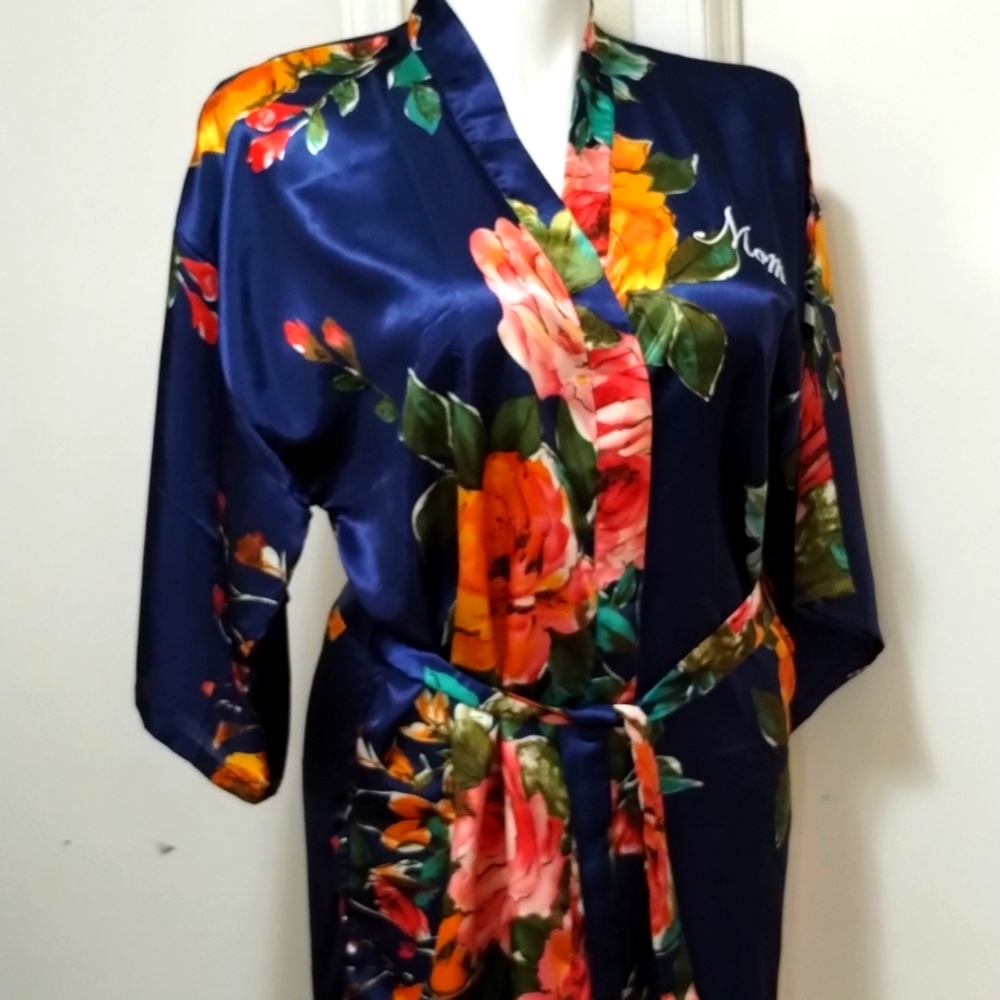Silk robe